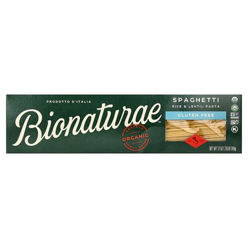 Bionaturae, 有機無谷蛋白米及扁豆義大利麵，12 盎司（340 克）