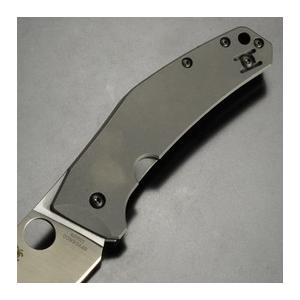 Spyderco 折りたたみナイフ SPYDIECHEF チタニウムハンドル C211TIP