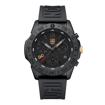LUMINOX 雷明時Pacific Diver Chrono蛇年限量紀念雙曆計時腕錶44mm / 3141BO-SNAK-N