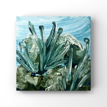 珊瑚畫 珊瑚礁藝術 微型原畫 水下航海