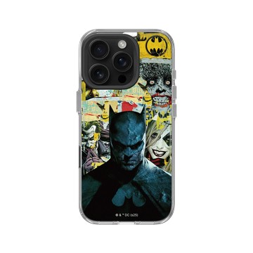iPhone 16 Pro Clear Case（相機按鈕） 透明 - Batman 蝙蝠俠 - 暗黑蝙蝠俠
