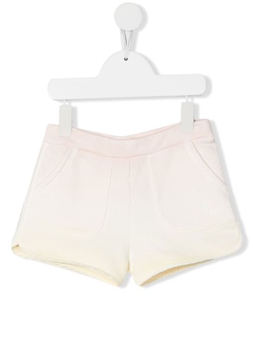 Bonpoint - elasticated-waistband shorts - kids - Organic Cotton - 12 - Neutrals