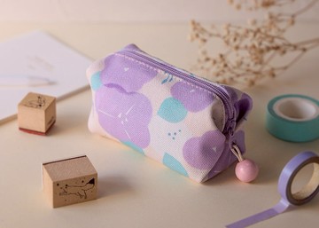 【牽牛花-方塊酥包】大開口 / 小物收納