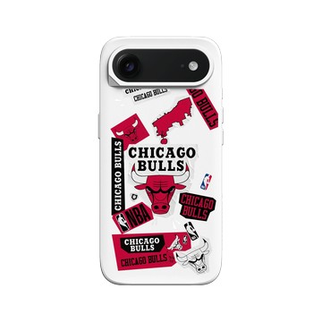 iPhone Air SolidX 白 - NBA - 拼貼系列-芝加哥公牛 Chicago Bulls - Collage