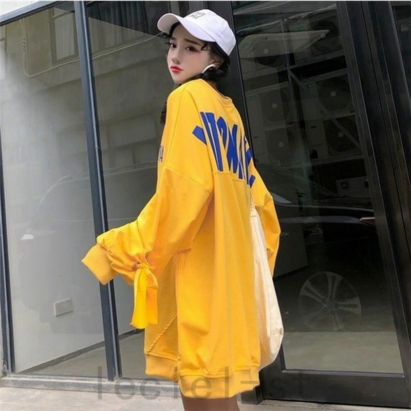 21新作韓国 レディース ファッション ロゴ 長袖 スウェット トレーナー カラフル ダンス 衣装 通販 Lineポイント最大get Lineショッピング