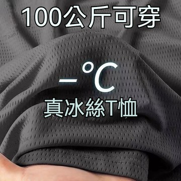🌧️雨季速乾T👕冰絲速乾運動T恤 100公斤可穿 夏季男士健身短袖 透氣網眼機能衣 戶外跑步訓練必備 快乾排汗黑科技