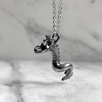 【純銀項鍊】龍・自信理想・純銀項鍊