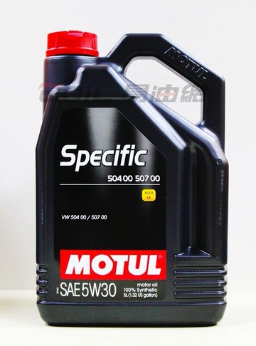 MOTUL SPECIFIC 504-507 5W30 全合成機油 5L【299免運領券再享折扣】
