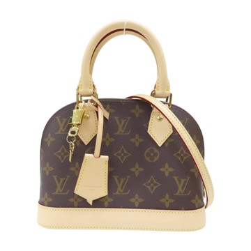 【二手名牌BRAND OFF】LOUIS VUITTON LV 路易威登 棕色 原花帆布 Alma BB 兩用包 M46990