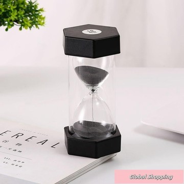 蝦皮熱賣🔅摔不碎流沙沙漏15/20/30分鐘計時器防摔兒童學習計時圣誕新年禮物