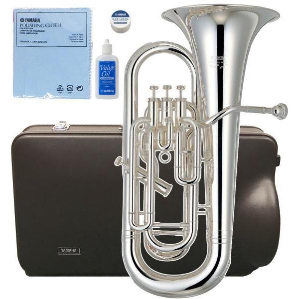 ヤマハ YAMAHA ユーフォニアム 銀メッキ 4ピストン 太管 Euphonium 本体 管体 管楽器 YEP-621S