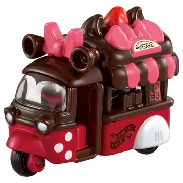 大賀屋 日貨 米妮爆米花車 情人節版 特仕車 多美小汽車 玩具 兒童玩具 收藏品 擺飾 玩具車 正版 L00012025