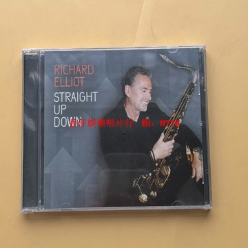 理查德埃利奧特 Straight Up Down CD 限量珍藏 爵士薩克斯風演奏 高音質發燒碟 黑膠經典