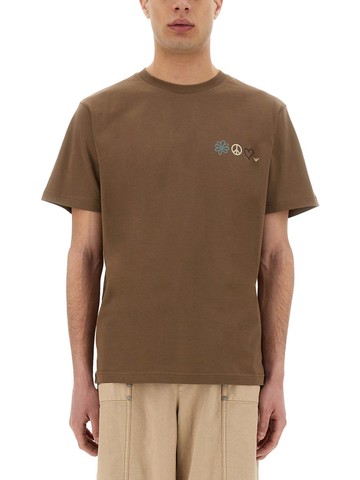 Tシャツ・カットソー Emporio Armani T-Shirt With Maxi Print Capsule Peace Asv Emporio Armani T-Shirt With Maxi Print Capsule Peace Asv推薦
