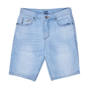 5th STREET｜男裝｜輕磅控溫短褲｜漂淺藍