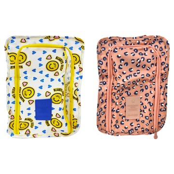 E.City 可折疊單層多功能收納袋 防潑水尼龍  30.5 x 20.7 x 11.5cm  2個  2入