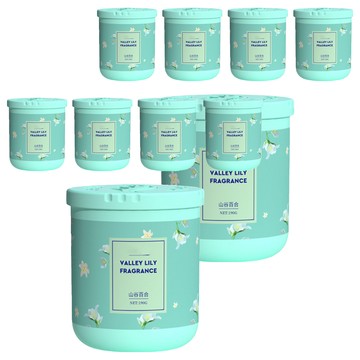 小麥購物 香氛擴香膏  山谷百合  220g  10罐