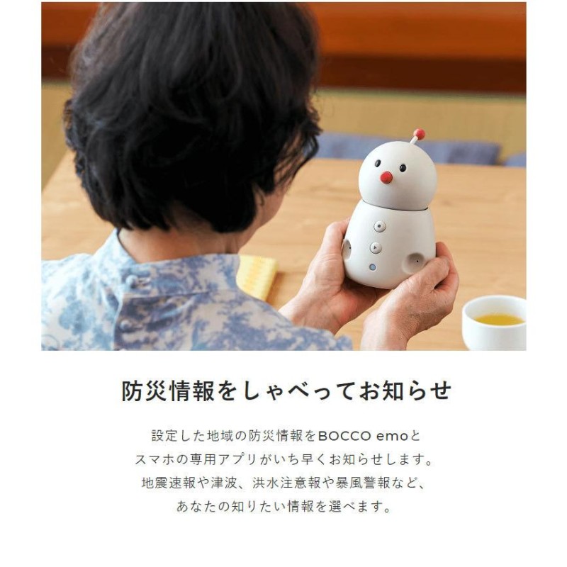 ユカイ工学 見守り ロボット 留守番 BOCCO emo コミュニケーション