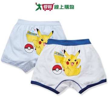 寶可夢 100%純棉四角褲S~XL-2件組 台灣製 純棉童內褲 三角褲 四角褲【愛買】