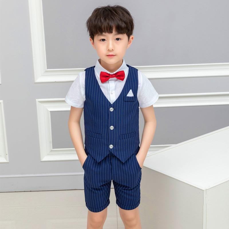 フォーマルスーツ 4点セット 子供服 キッズ ジュニア 男の子