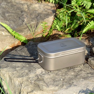 純鈦野炊神器蒸飯盒