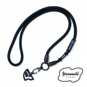 YOSEMITE MOBILE STRAP G系列/手機掛繩/登山繩材質/日本製 (黑色/軍綠) 公司貨