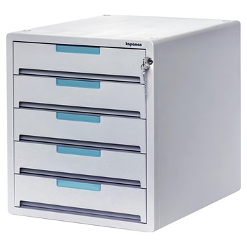 kapamax 五層效率櫃 附鎖 17205  象牙白  5層