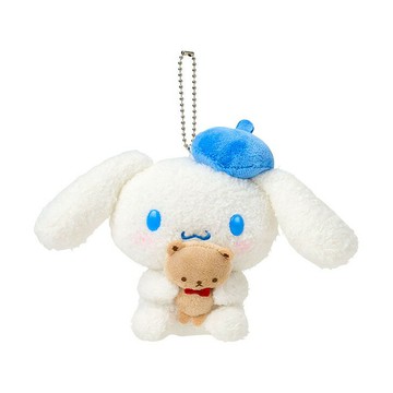 【震撼精品百貨】大耳狗 Cinnamoroll_日本SANRIO三麗鷗 大耳狗絨毛玩偶吊飾-貝雷帽*01252
