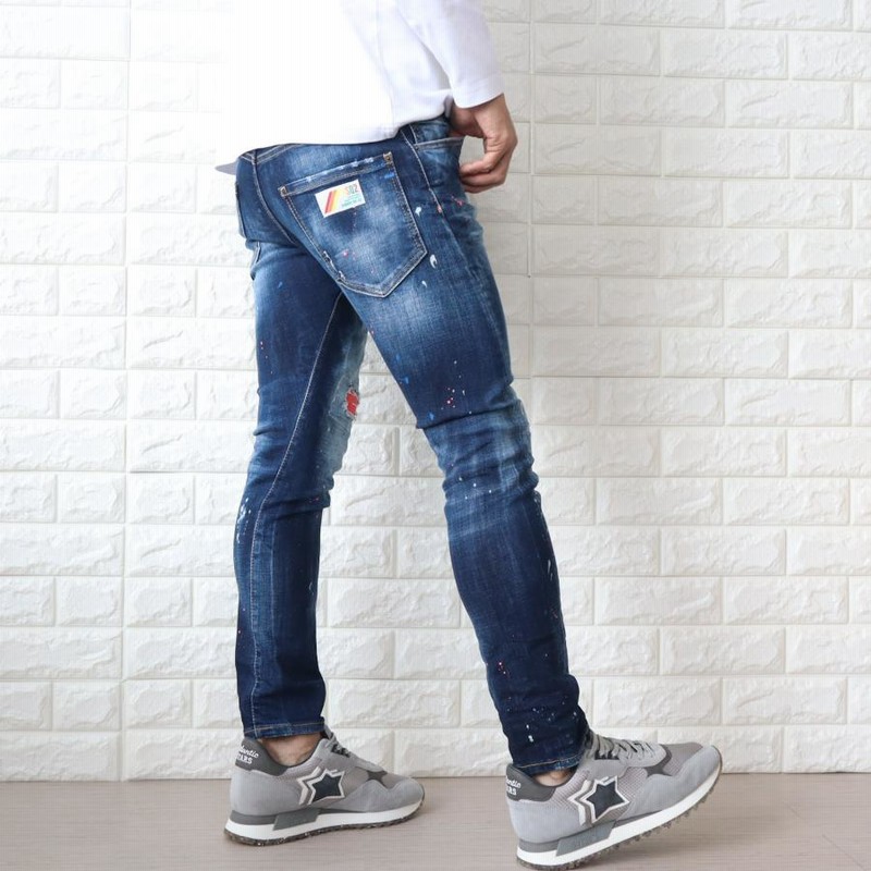 ディースクエアード ジーンズ メンズ ブルー SEXY TWIST JEAN