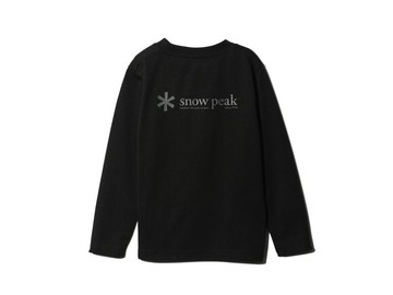 Kids昆蟲盾長袖T恤 黑色