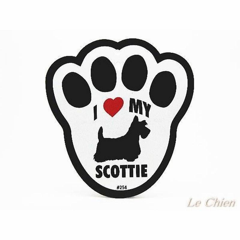 Pawプリントサインステッカースコッティー 犬のシルエットステッカー吸盤付きで車用カーステッカーに 肉球が可愛い 犬グッズ 犬雑貨 ドッグ ステッカ 通販 Lineポイント最大get Lineショッピング
