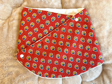 Hush Baby手工兩用脖圍領巾 L (紅)