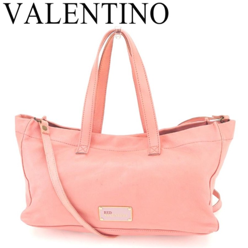 ラスト1点 レッド ヴァレンティノ 2WAY ショルダーバッグ トートバッグ ハンドバッグ リボン RED VALENTINO 中古 |  LINEブランドカタログ