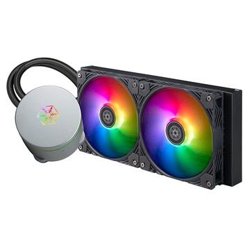 SilverStone IceMyst 280 高效能一體式水冷散熱器搭配ARGB燈效