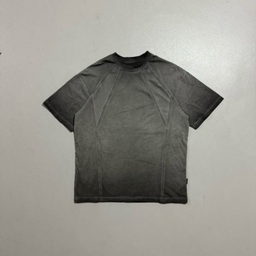 【APPAREL】水洗拼接剪裁短袖上衣