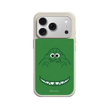 iPhone 18 Pro SolidX 貝殼灰 - 迪士尼-玩具總動員 Toy Story - Rex抱抱龍