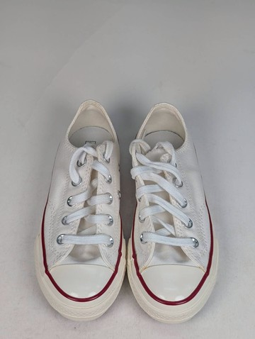 微瑕疵-左右腳鞋面明顯泛黃 368988C P13 CONVERSE CHUCK 70 OX 低筒休閒鞋中大童白