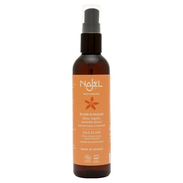 NAJEL 純菁護理油 橄欖油+黑種草油+甜杏仁油 身體/頭髮用 125ml  1瓶
