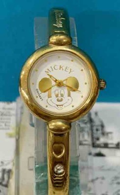 【震撼精品百貨】米奇/米妮_Micky Mouse~ 迪士尼紀念手環錶-金70000