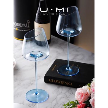U Mi LIVING·奇遇 | 酒具法式輕奢斜口紅酒杯高腳杯紅葡萄酒杯