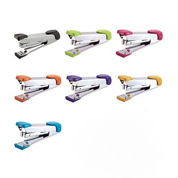 【MAX 美克司】新型 釘書機 訂書機 /台 HD-10(顏色隨機出貨)