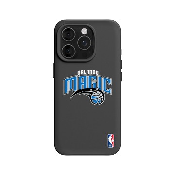 iPhone 16 Pro SolidX 黑 - NBA - Logo-奧蘭多魔術 Orlando Magic - Light