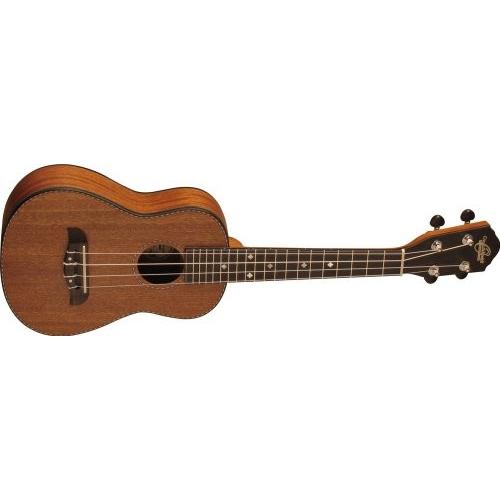 Oscar Schmidt OU240SWK Ribbon Striped Quartersawn Mahogany Tenor Ukule