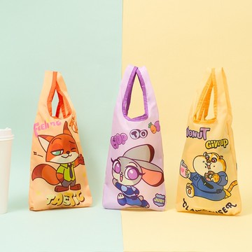 正版迪士尼 動物方城市 可收納飲料袋 飲料袋 環保袋 提袋 杯袋 袋子 哈茱蒂 胡尼克 快俠 豹警官 Unicorn