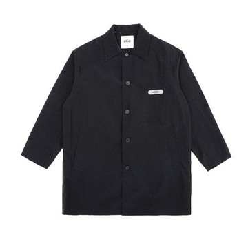 【349元任選3件】Onceok玩樂局中長款風衣輕便通勤痞帥型男情侶款