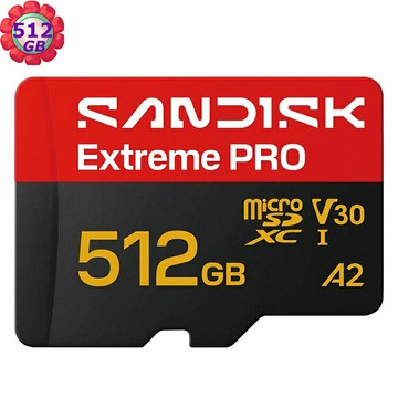SanDisk 512G 512GB microSD extreme Pro 250MB/s 4K V30 SDSQXCJ-512G 記憶卡