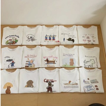 【太妮絲RA01】現貨 韓系 雲朵T 長袖上衣 超可愛 內搭上衣 打底上衣 QQ 軟綿綿 舒服