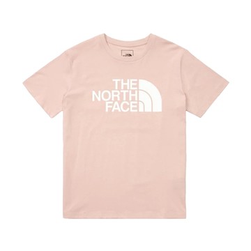 【THE NORTH FACE】 W FOUNDATION LOGO S/S TEE - AP 圓領短袖T恤 女 - NF0A89QULK61