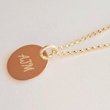 三字母訂製項鍊