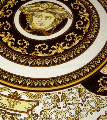 Versace Home Medusa cotton cushion